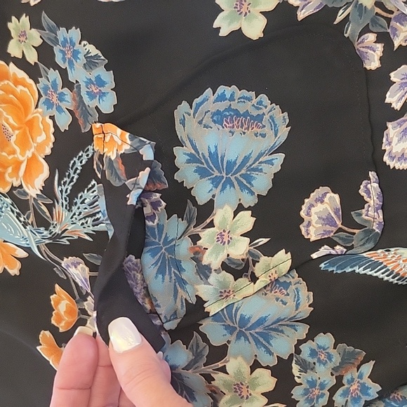 Johnny Was Silk Blouse - Picture 10 of 14